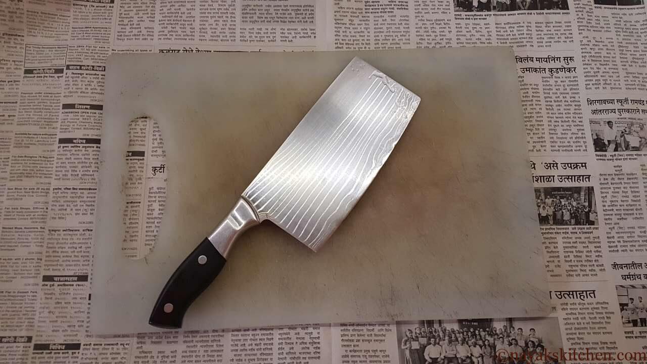 Line up the counter top with newspapers