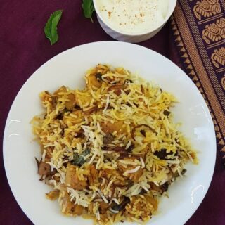 Raw Jackfruit Biryani | Kathal Biryani | Panasakaya Biryani
🍈🍈🥘🥘
Raw jackfruit biryani is a vegetarian variant of chicken biryani as the succulent jackfruit pieces emulate the texture of meat.
Tender jackfruit is marinated with curd, ginger-garlic paste, mint leaves and spice powders. The marinated jackfruit pieces are cooked and then the biryani is layered alternatively with cooked basmati rice, jackfruit pieces, mint leaves and birista (fried onions). 🌰🌰
This layered biryani is then 'cooked on dum' to infuse the flavours.
*
*
Recipe with step-by-step instructions and photos available at www. nayakskitchen.com
*
*
Follow @nayakskitchen
Follow @nayakskitchen
Follow @nayakskitchen
*
*
*
#rawjackfruitrecipes #rawjackfruit #rawjackfruitbiryani #gsbfoodie #gsbcuisine #gsbgallery #gsbfood #gsbfoodblogger #foodphotography #biryani #veganrecipes #veganbiryani #dumbiryani #kathalbiryani #goanspecial #goanvegrecipes #kathal #kathalrecipe #kathalbiriyani #rawjackfruitbiryanirecipe #veganrecipes #veganfoodshare #veganfoodie #vegbiryani #vegbiryanirecipe #easybiryani #easybiryanirecipes #biryanilove #biryanirecipes #nayakskitchen #vegrecipesofindia