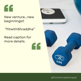 Hello all..it’s almost been a while since I posted on nayakskitchen. Many things have happened since last year.
I am now a certified nutrition and fitness coach from INFS (Pune).
I also did my certification in pregnancy and postpartum nutrition and fitness.
Completed 200 hrs Yoga Teacher Training Course and
got certified as a yoga instructor. 🧘🏻‍♀️
Started my fitness consultancy “Fit with Shraddha”.
If you or some one you know wants to kickstart their fitness journey DM me.
You can also drop an email at fitwithshraddha@gmail.comPlease do follow my other account @fitwithshraddhanayak for fitness related content.