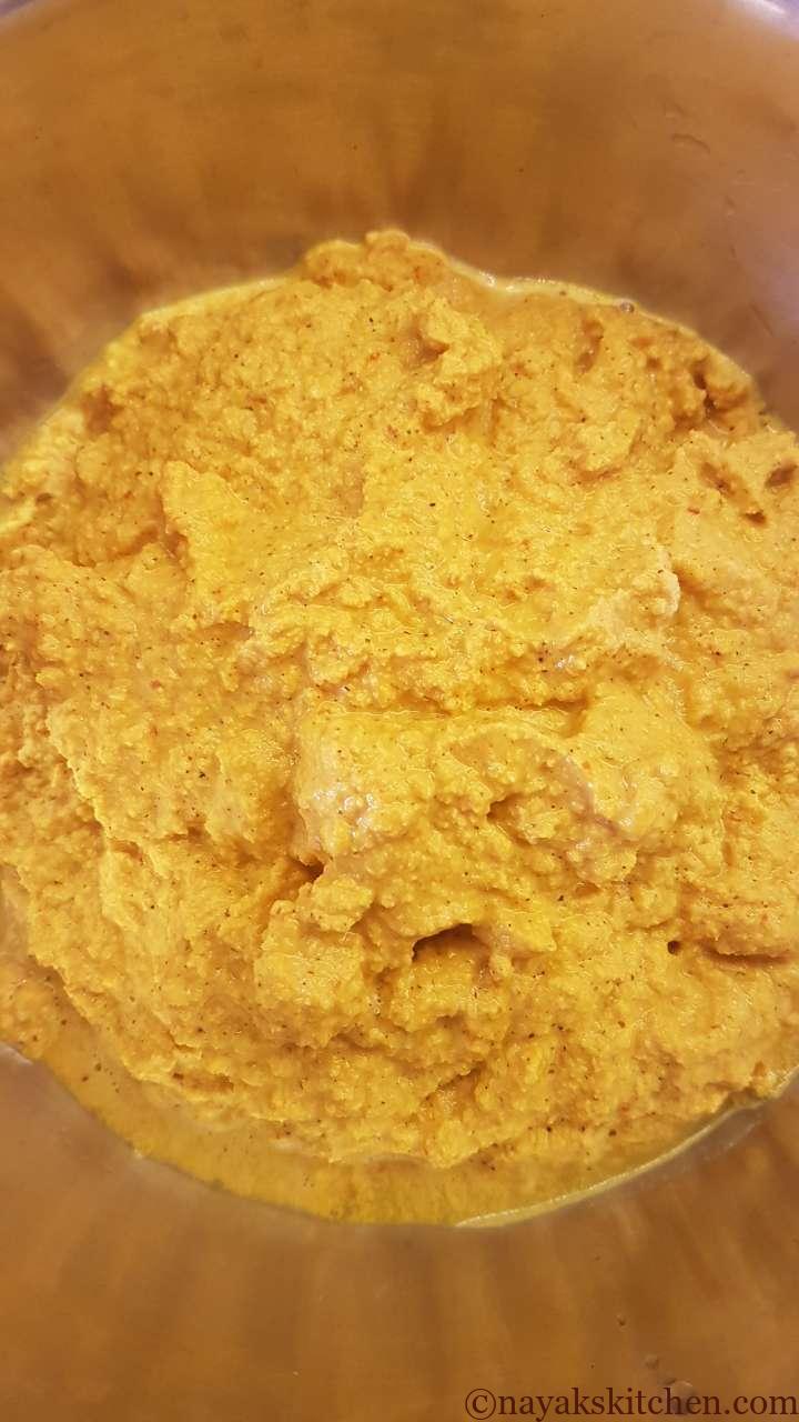 Coconut prawn curry masala paste