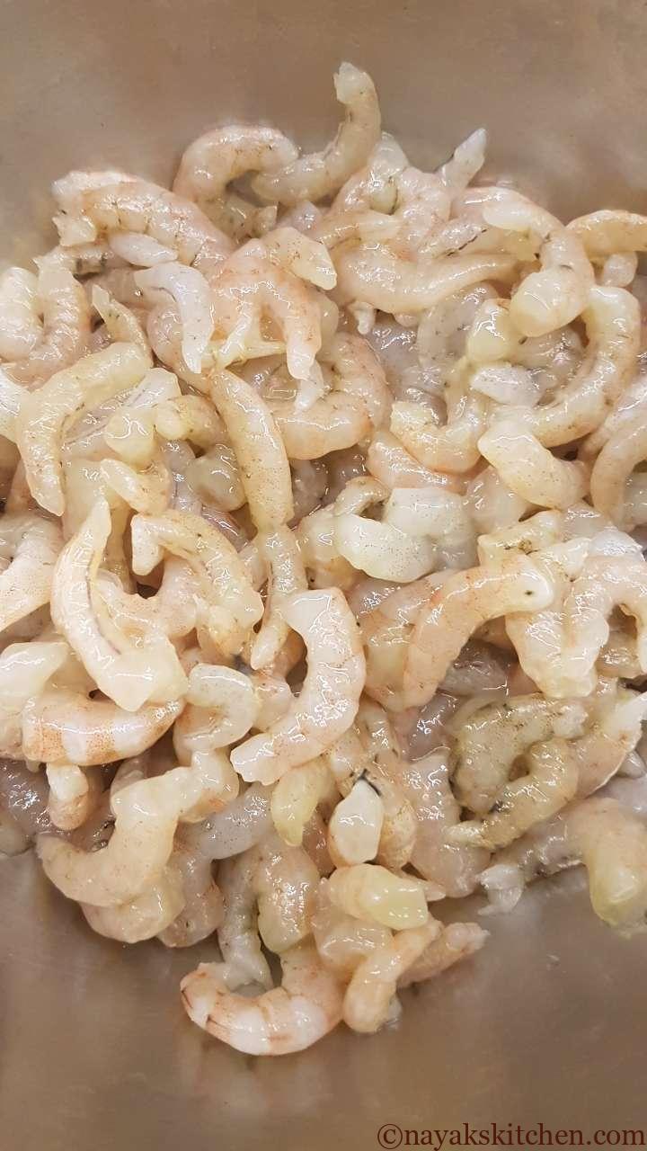 Small Prawns for Sungta Bhaji