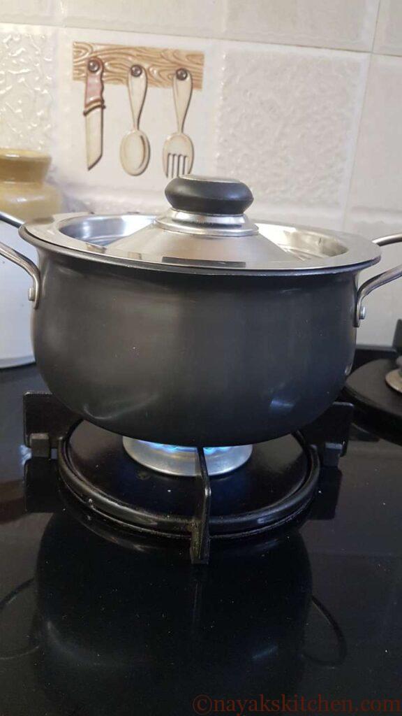 Cook the potato and cauliflower