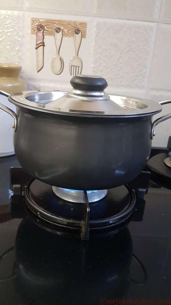 Cook the potato and cauliflower