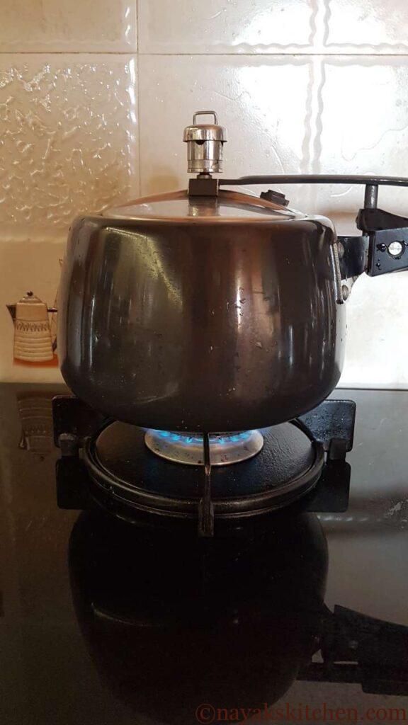 Pressure cooking for Atwal