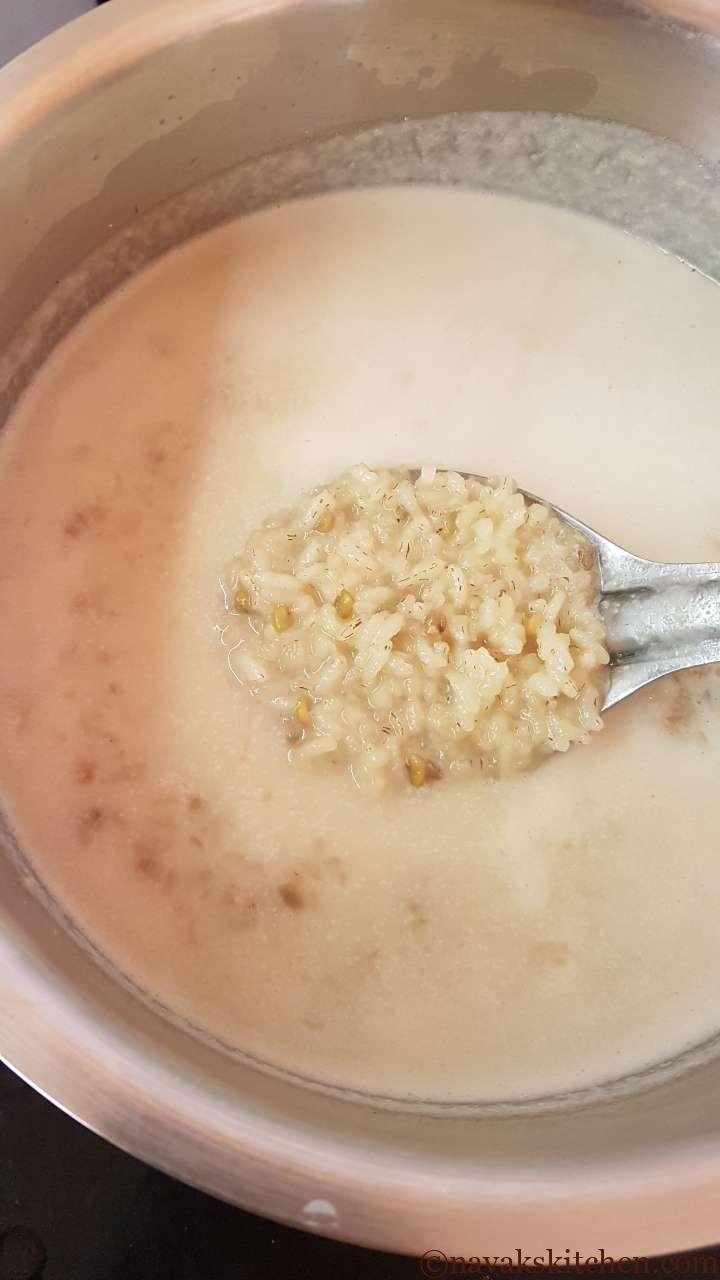 Rice porridge