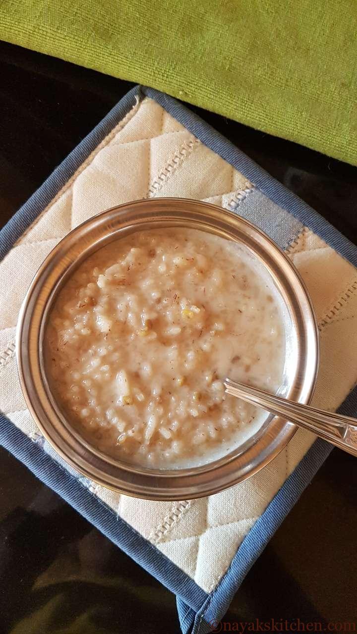 Methi Pez/Atwal/Fenugreek Porridge