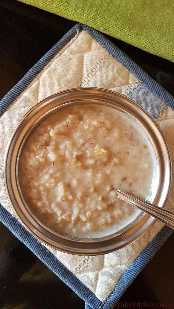 Methi Pez/Atwal/Fenugreek Porridge