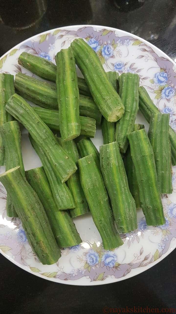 Drumsticks for prawn curry