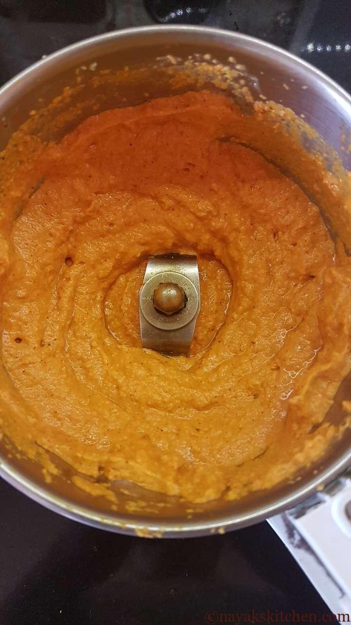 Ground paste for goan drumstick curry